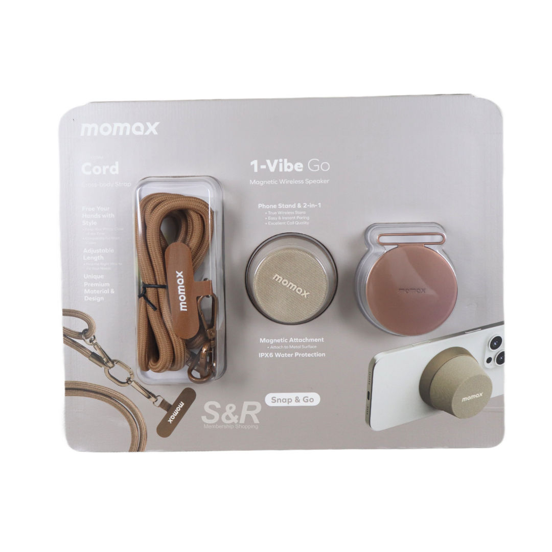Momax 1-Vibe Go Magnetic Wireless Speaker